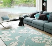 Wool carpet Matrix MAX 12 Devore Blue - высокое качество по лучшей цене в Украине.